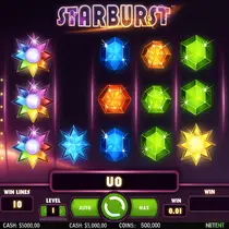 Winz Casino - Starburst Slot Game - NetEnt Pokie